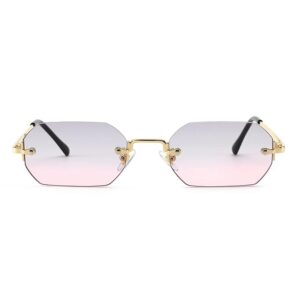Karsaer Vintage Rectangle Sunglasses